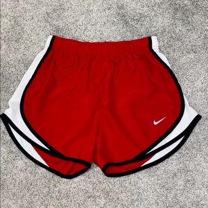 Women’s Red Athletic Nike Shorts